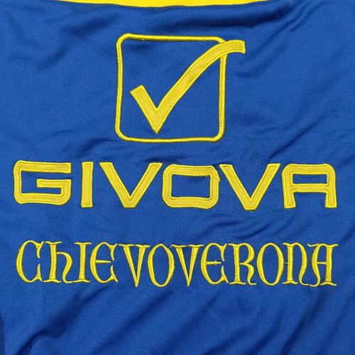 Chievo Verona Givova 2017 training sweatshirt used size L