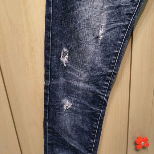 Jean pants slim fit tube blue like new