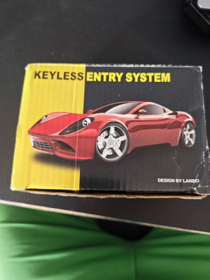 Keyless entry system car με τηλεχειρισμό, 2 χειριστήρια