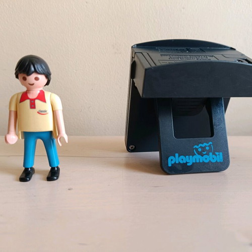 Playmobil watch with figure used