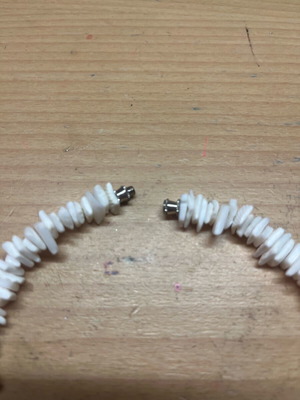 Necklace new summer white