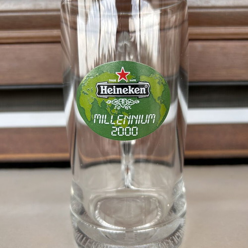 Heineken Millennium 2000 Beer Mug collectible, new