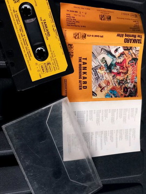 Tankard The Morning After cassette used, thrash metal 1988