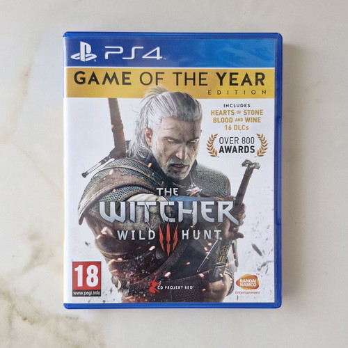 The Witcher 3 Wild Hunt Game of The Year Edition PS4 like new