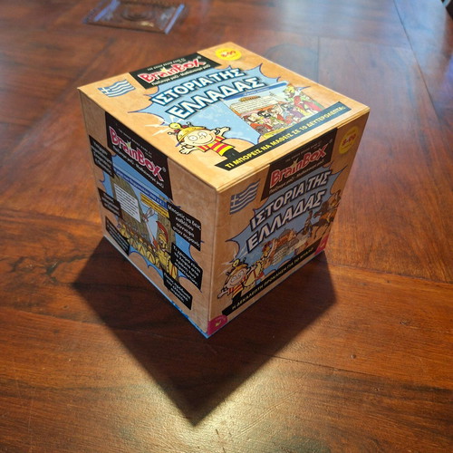BrainBox History of Greece board game like new, educational