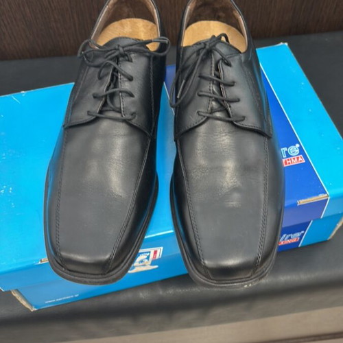 Sanitaire men's leather anatomical shoes size 41 new