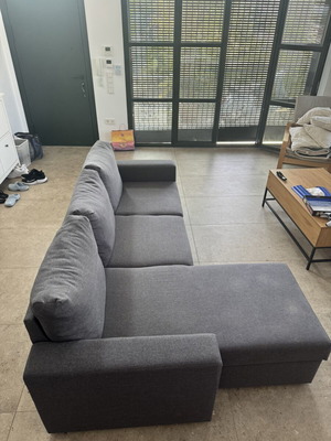 Jysk three-seater sofa with storage and bed function