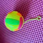 Yo-yo ball like new with elastic handle