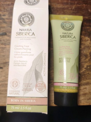 Natura Siberica Cooling Foot Cream-Peeling, 75 ml