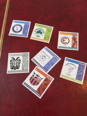 Sports clubs stamps 2005 set of 7 new