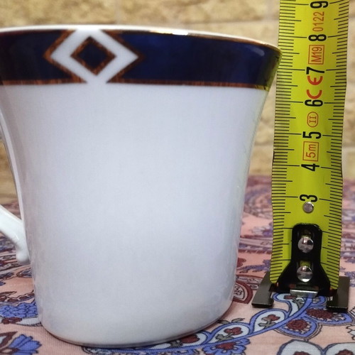 Schirnding Bavaria Studio Oscar coffee and tea cup set, 6 pcs