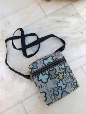 Tous crossbody bag like new, gray multicolor