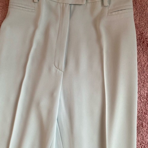 Women's classic suit in light turquoise size Xsmall like new
