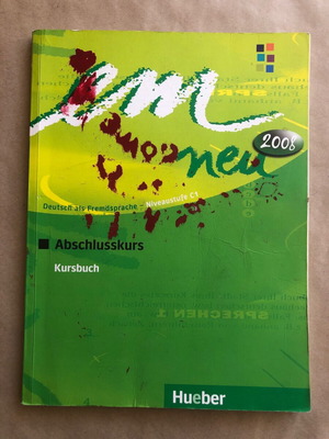 EM Abschlusskurs C1 Kursbuch used, German language coursebook