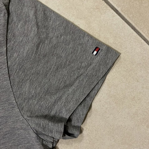 Tommy Hilfiger Slim Fit T-Shirt Grey Melange size XL like new