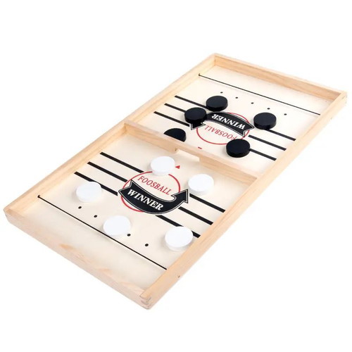 Board game with pucks, new