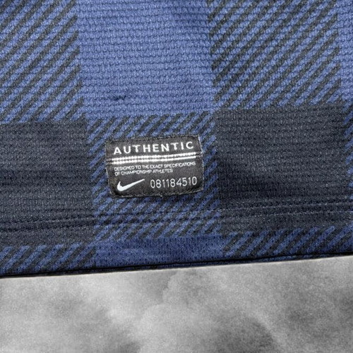 Nike Manchester United Jersey Blue and Black Checkered like new