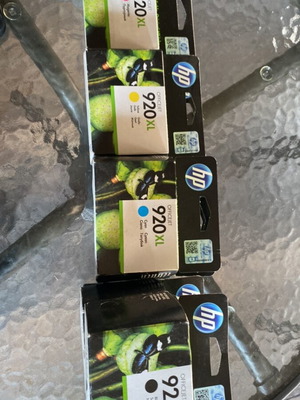 HP 920 XL Printer Ink New in All Colors