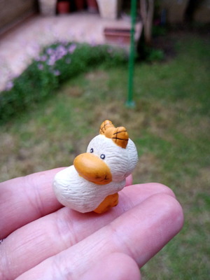 Vintage duck miniature used