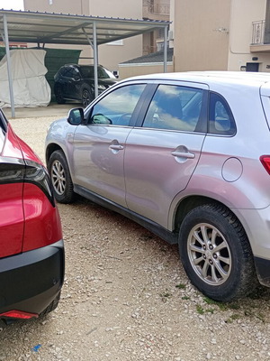 Mitsubishi Asx 2011 πετρελαιο 4x4 μεταχειρισμένο, 150 ίπποι, χειροκίνητο, ασημί