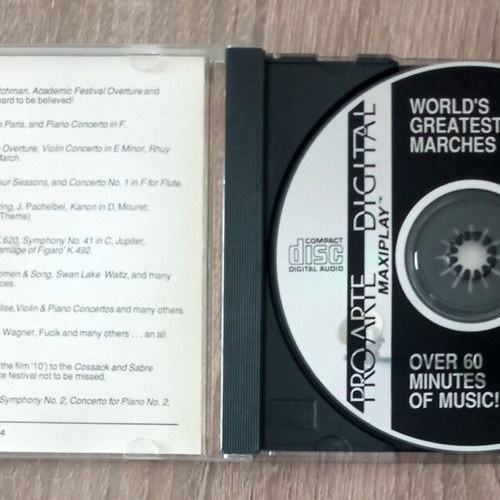 World's Greatest Marches CD used, classical music