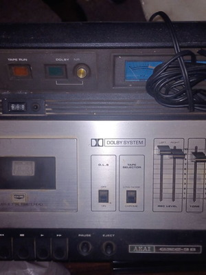 Akai GXC-38 cassette deck vintage, used, made in Japan