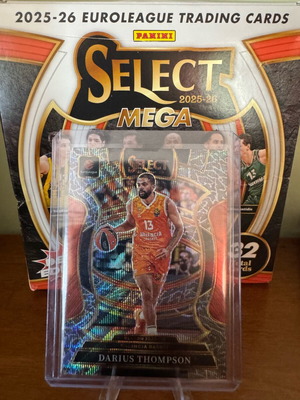 Κάρτα Darius Thompson Elephant Prizm SSP Panini EuroLeague Select