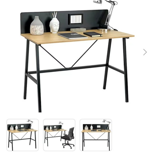 Alloy desk like new, 110x55 cm