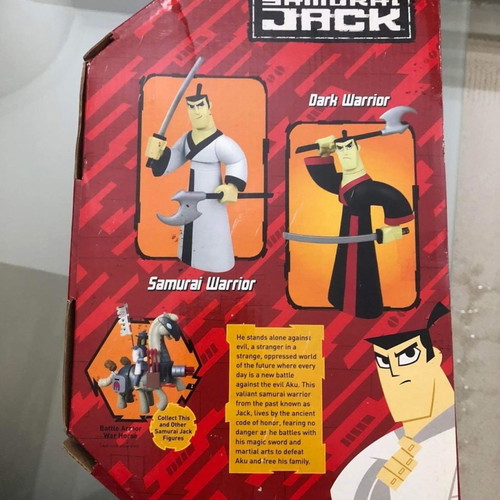 Samurai Jack 12 inches Dark Warrior figure new