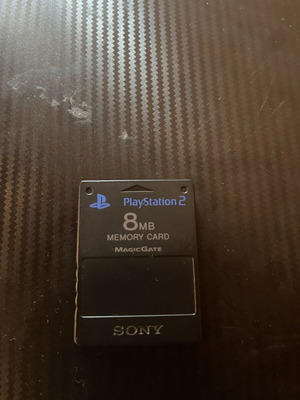 PlayStation 2 8 MB Sony memory card, genuine and authentic