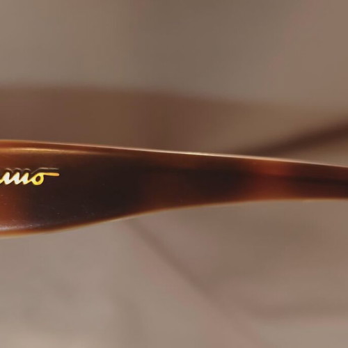 Salvatore Ferragamo sunglasses used, brown degrade lens with case