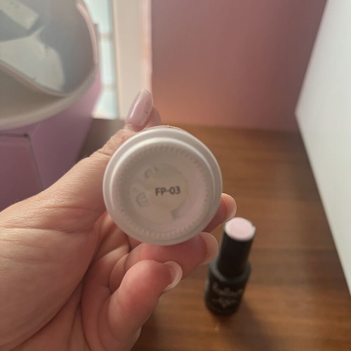 Semipermanent nail polishes pink-nude like new, set of 4