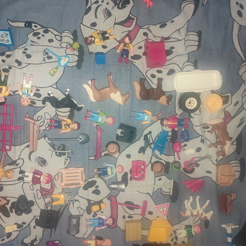 Playmobil large collection of various pieces and accessories like new