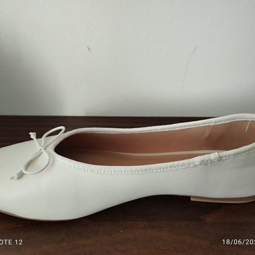 H&M Girls' Ballerinas Like New, Size 35, White