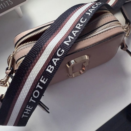 Marc Jacobs crossbody bag like new, black and pink