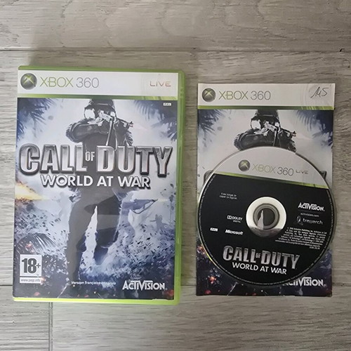 Call Of Duty World At War Xbox 360 used