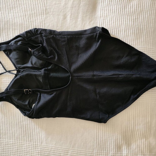 Selmark one-piece swimsuit like new, black