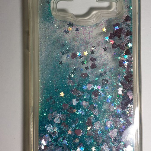 Samsung Galaxy J3 2016 phone case with liquid and glitter new