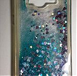  Θήκη κινητού με υγρό και γκλίτερ (Samsung galaxy j3 2016)