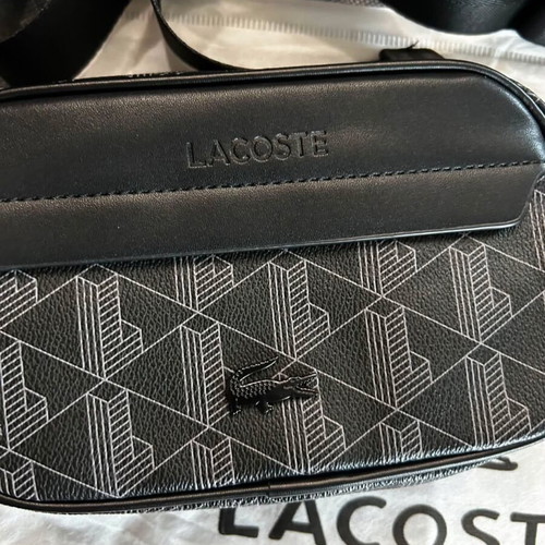 Lacoste shoulder bag, black