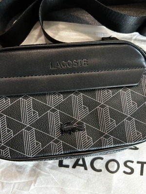 Lacoste shoulder bag, black