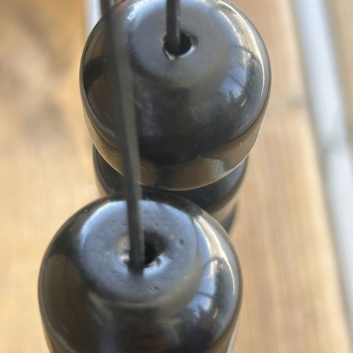Old mastic komboloi worry beads, 15 beads, large size