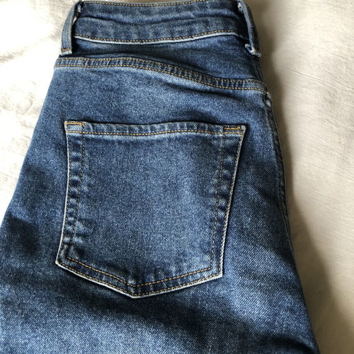 JJXX Women's Slim High Waist Jeans New, Size XS/S, Blue Cotton Stretch