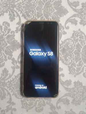 Samsung Galaxy S8 used phone for parts with broken screen