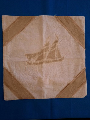Vintage pillowcase like new, dimensions 0.38x0.38