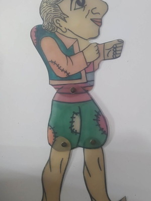 Karagiozis figure used