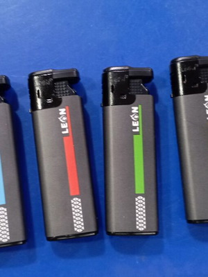Lighters lot of 5 windproof, new, different colors