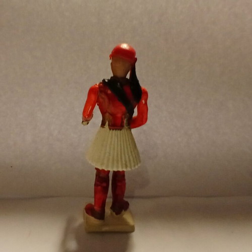 Athina Evzones Flag Bearer Figurine used