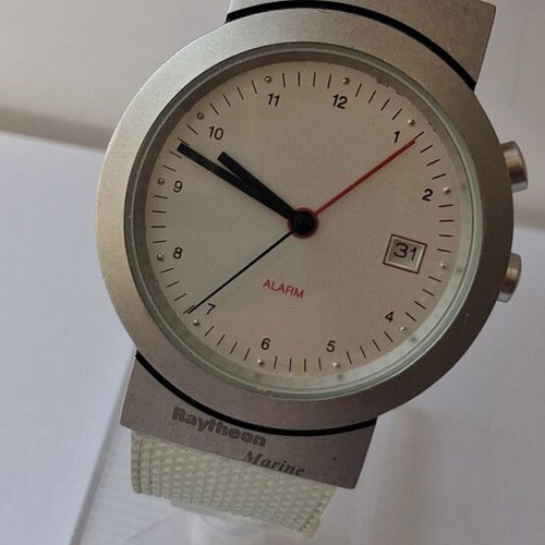 Raytheon Marine Quartz Alarm Watch like new, Japan, date function