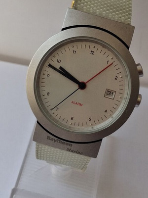 Raytheon Marine Quartz Alarm Watch like new, Japan, date function